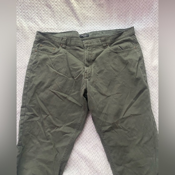 Dark Green Jeans - Picture 4 of 4